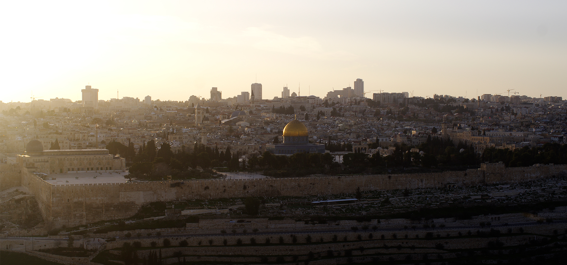 Jerusalem Ölberg Aussicht